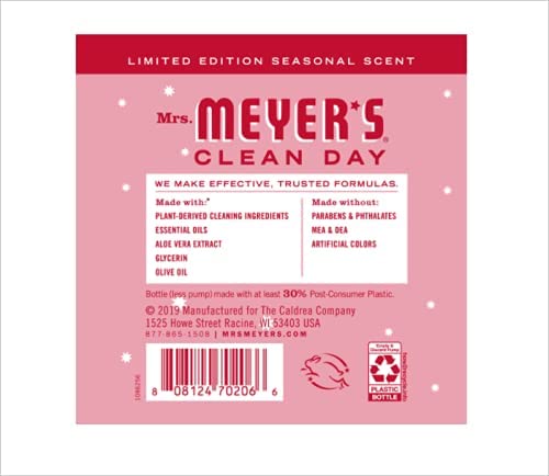 Mrs. Meyer's Clean Day Liquid Hand Soap, Peppermint, 12.5 oz (Pack of 3)