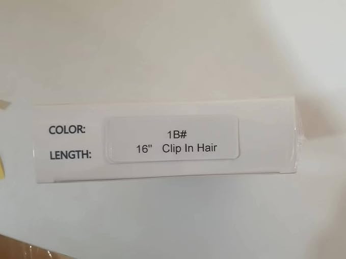 YILITE Clip in Hair Extensions Real Human Hair 8Pcs/Pack 120g Double Weft Invisible Off Black Straight Silky Hair Clip in Human Hair Remy Hair Extensions (16inches #1B Off Black)