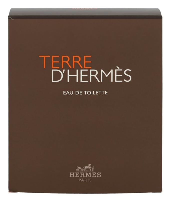 Hermes Terre D'hermes 2-Piece Gift Set for Men, (3.4 Oz Eau De Toilette Spray + 2.7 Oz Hair & Body Shower Gel)