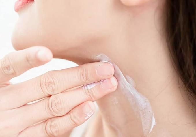 Cleopatra Neck Cream, 2oz – Firming & Lifting Neck Moisturizer with Colloidal Gold, Silk Peptides & Green Tea – Organic, Vegan – Reduces Wrinkles & Improves Elasticity