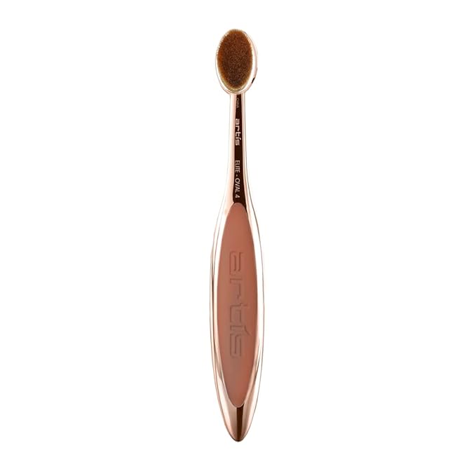 Artis Elite Oval Brush 4 - Rose Gold, 1 Pc Makeup Brush