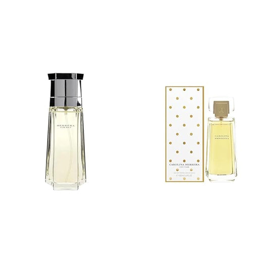 Carolina Herrera Herrera For Men-Sophisticated Fragrance-Sensual And Elegant For The Adventurous Spirit-Woody Floral Musk Scent-3.4 Oz & Carolina Herrera Fragrance-3.4 Oz