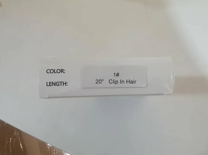 YILITE Clip in Hair Extensions Real Human Hair 8Pcs/Pack 120g Jet Black Straight Thick Invisible Remy Natural Hair Double Weft Clip Extensions for Women (20inches #1 Jet Black)