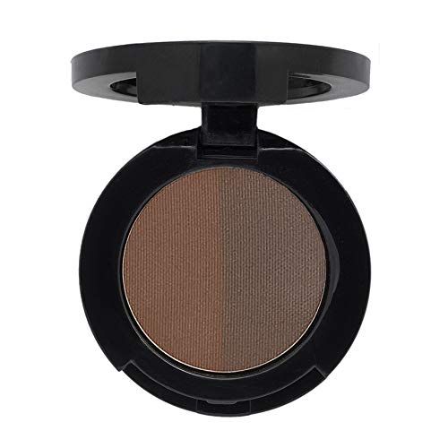 Mellow Cosmetics Brow Duo - Luminous Eyebrow Powder for Natural Looking, Voluminous Brows - Eyebrow Filler - Vegan Brow Definer - Auburn