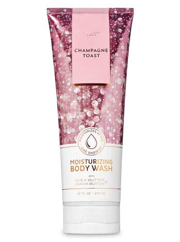 Bath and Body Works - Champagne Toast - 3 pc. Gift Set - Moisturizing Body Wash, Fine Fragrance Mist and Ultra Shea Body Cream - (2019 Edition)