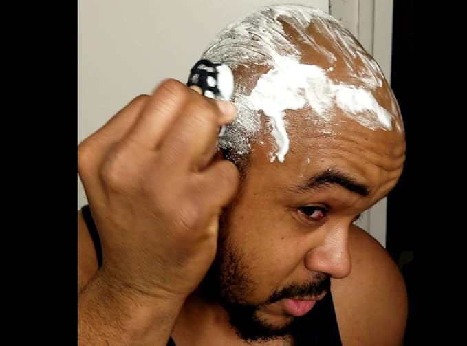 Classic Omnishaver - Black - The Fastest Way to Shave Head, Legs, Arms, Body | An Alternative to Disposable Shaving Razors Self Cleans & Strops During Use with Durable Blade | Bald Head Shaver for Men