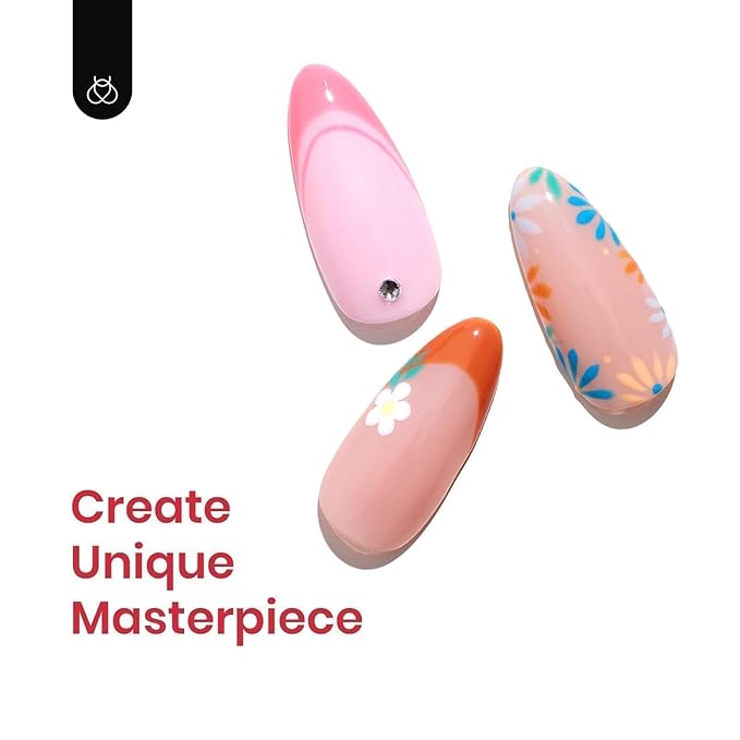 Beetles Pastel Gel Nail Polish Set 36 Colors Pink White Glitter with Base Matte and Glossy Top Spring Gel Polish Set Soak off UV Led Spring Gel Polish Holiday Nail Art for Women