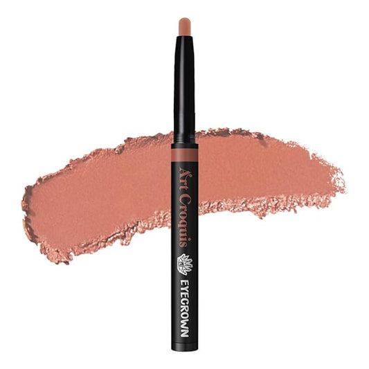 EYECROWN ARTCROQUIS STICK SHADOW, Buildable, glitter eye shadow, liner, cream [ROSY BROWN]