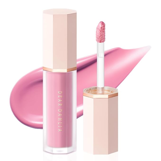 DEAR DAHLIA Petal Drop Liquid Blush – Multi-Use, High-Pigment, Lightweight & Long-Lasting, Dewy Finish, Vegan & Cruelty-Free, for Sensitive Skin, 4g – TAFFY