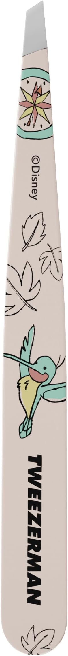 Tweezerman Pocahontas Slant Tweezer - Eyebrow Tweezers for Women and Men