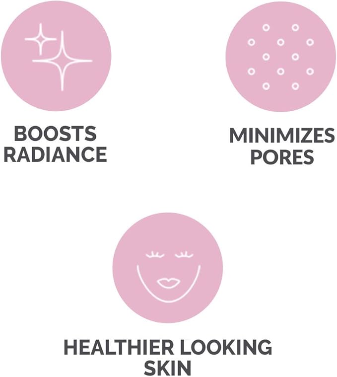 Radiance Facial Cleansing Brush Head Replacement Compatible with Mia 1, Mia 2, Mia Fit, Alpha Fit, Smart Profile Uplift and Alpha Fit X, 4 Count