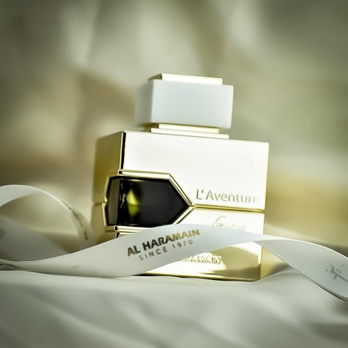 Al Haramain L'aventure Femme White - Arabian Perfume for Women - Floral Fruity Fragrance - Arabic Long Lasting Perfume - Eau De Parfum Spray - 3.3 oz EDP Spray