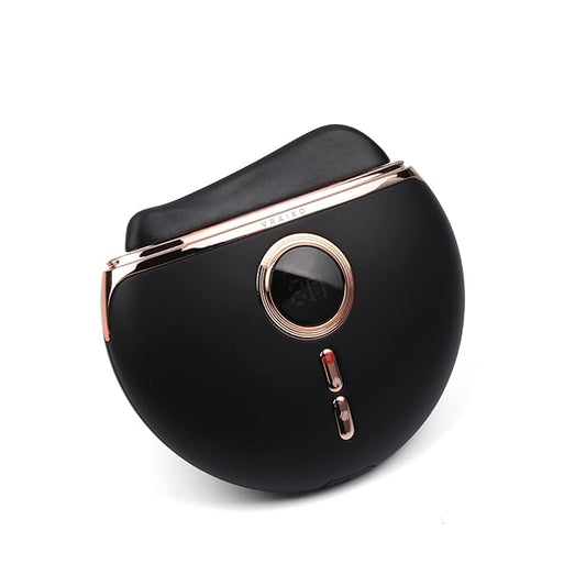 Eclipse Gua Sha Facial Tools, Face Sculpting Tool, Electric Face Massager with 3-Level Heat & Vibration & 1000mAh Battery, Anti-Aging, Neck & Face Lift, Wrinkle and Puffiness Reduction