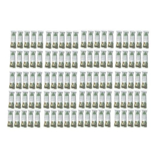 Asheva 8" x 9" Individually Wrapped Oshibori Disposable Towels - Luxurious Moist Cotton Hot/Cold Refreshment Towel - Lavender, Lemon, or Tea Tree Scents - Perfect for Spa, Travel, Dining & Events