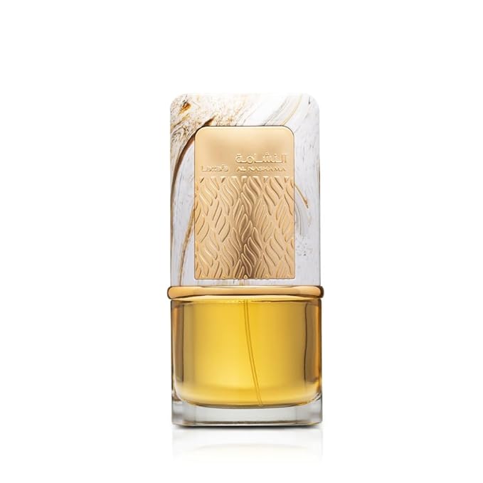Lattafa Al Nashama Eau de Parfum Spray for Unisex, 3.4 Ounce