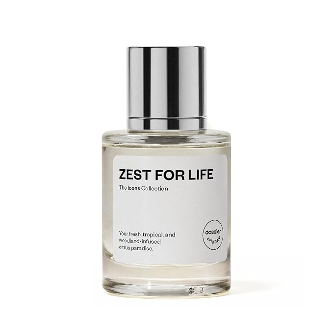 Dossier - ZEST FOR LIFE - Eau de Parfum - Perfume Luxury - Paraben-Free - Vegan - For Men - Fragrance 1.7 Fl oz (Spray 50ml)