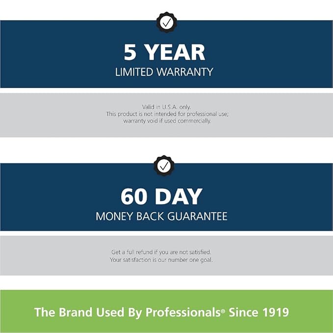 Wahl USA Stainless Steel Lithium-Ion Cordless Beard Trimmer for Men - Rechargeable All in One Men's Beard Trimmer with Rotary Ear & Nose Trimmer, & Detail Trimmer - Model 9818A