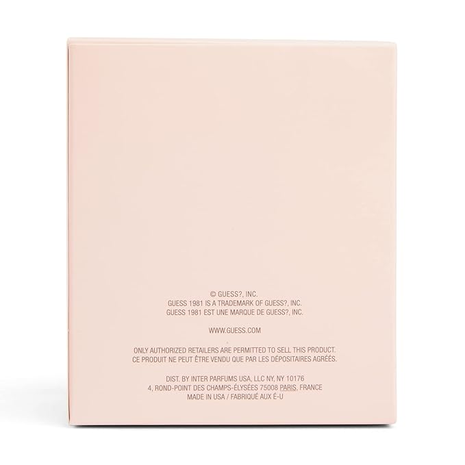 GUESS 1981 Women/Femme Eau de Toilette Perfume Spray For Women, 1.0 Fl. Oz.