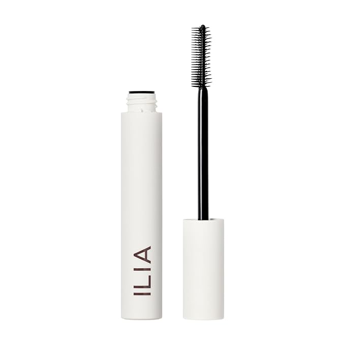 ILIA - Limitless Lash Mascara | Non-Toxic, Cruelty-Free, Lightweight & Nourishing, Flake + Smudge-Resistant, Black Mascara, Ophthalmologist-Tested, Safe For Sensitive Eyes