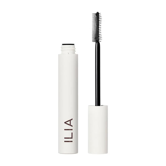 ILIA - Limitless Lash Mascara | Non-Toxic, Cruelty-Free, Lightweight & Nourishing, Flake + Smudge-Resistant, Black Mascara, Ophthalmologist-Tested, Safe For Sensitive Eyes