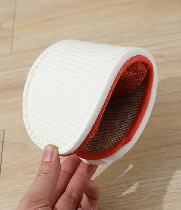 5-6 Pairs Spa Slippers, Non Slip Disposable Slippers for Guest, Washable Foldable Indoor Slippers, Open Toe Linen Spa Slippers for Women Men