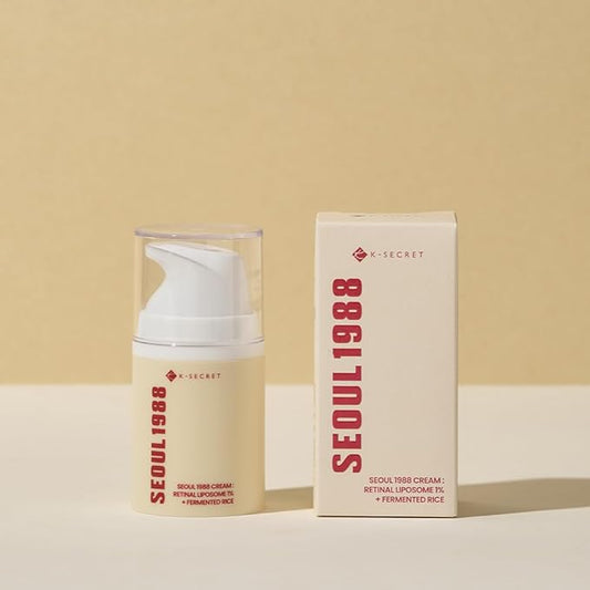 KSECRET SEOUL 1988 Cream : Retinal Liposome 1% + Fermented Rice, 50ml/1.69fl.oz.