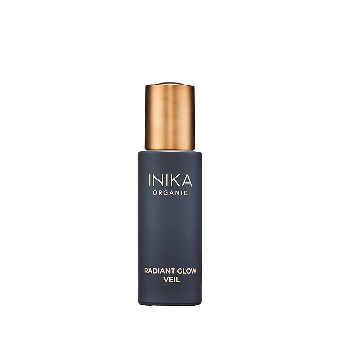 INIKA Organic Radiant Glow | Illuminate + Prime Organic Natural Makeup Primer with Skincare Ingredients