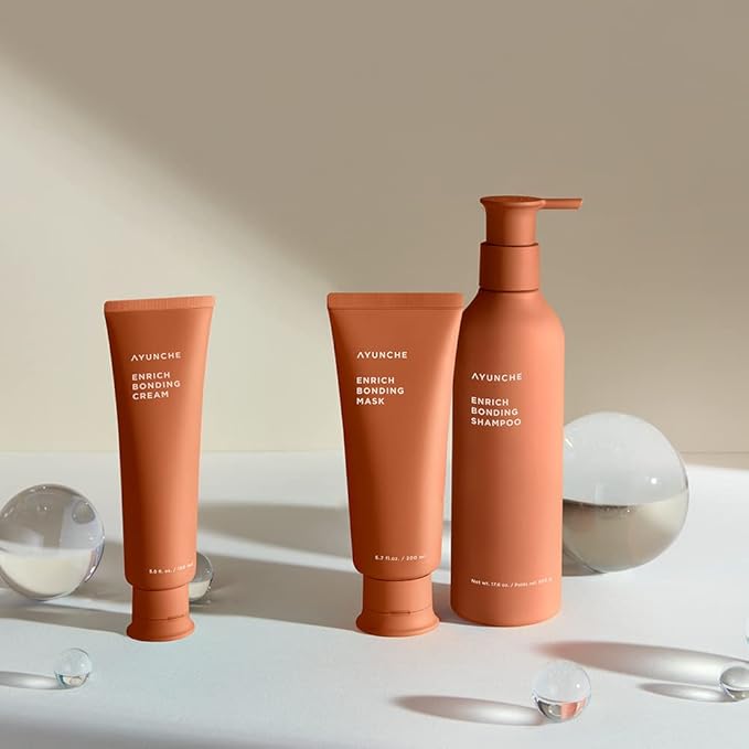 Enrich Bonding Hair Cream 5.1 fl oz [For Dry & Damaged Hair] | Hair Bonding Technology | Intensive Damage Repair | Hydration & Anti-Frizz | Up to 450°F Heat Protection | Korea Salon Brand