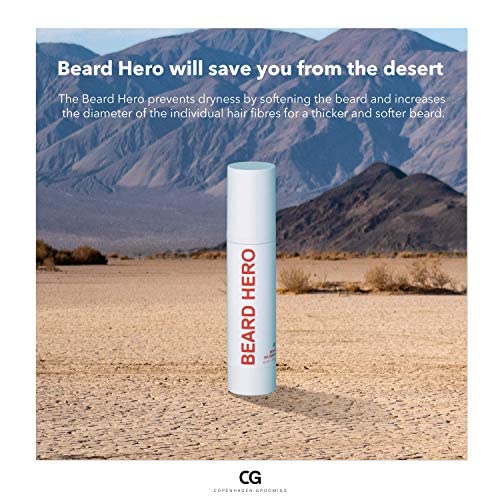 Copenhagen Grooming Beard Hero - Beard Oil for Men - Hydrating and Nourishing Beard Growth Oil and Beard Serum