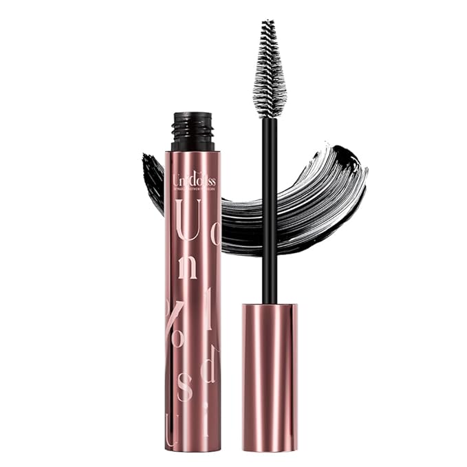Unidollss Tubing Mascara Volume and Length Black Lengthening Long Lasting All Day, No Smudging, No Clumping, Washable Voluminous Tubing Mascara for 30+ Women, Gluten-free Safe for Sensitive Eyes