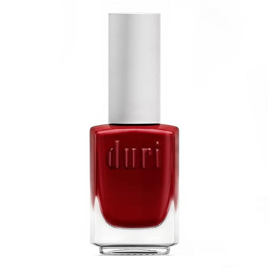 duri Nail Polish, 688 Red Velvet, Sexy Red, Full Coverage, Glossy Finish, Fast Drying, 0.5 Fl Oz.