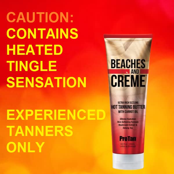 Beaches & Creme Sizzling Hot Tanning Butter 8.5oz