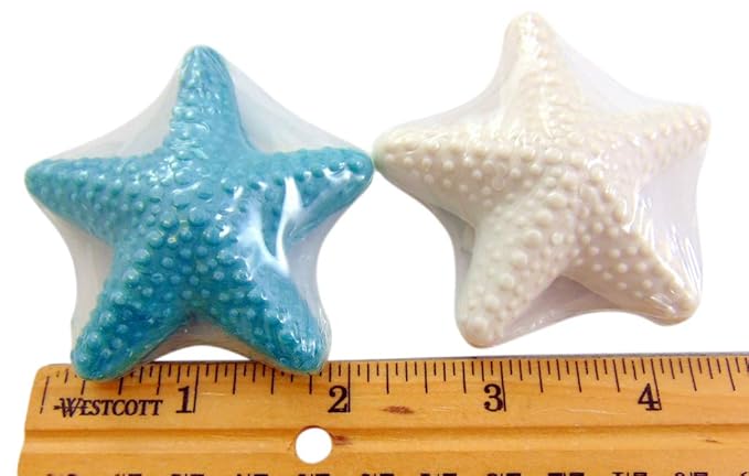 Westman Works Nautical Sea Soap Starfish Set One Dozen Assorted Colors, Pack of 12