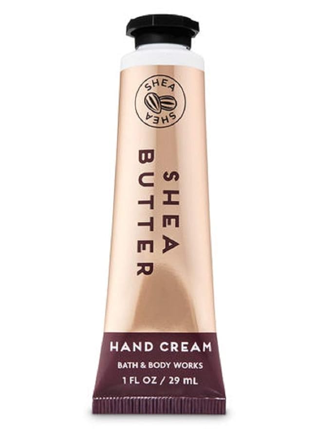 Bath & Body Works Shea Butter Hydrating Hand Cream, 1oz - Travel Size, All Skin Types