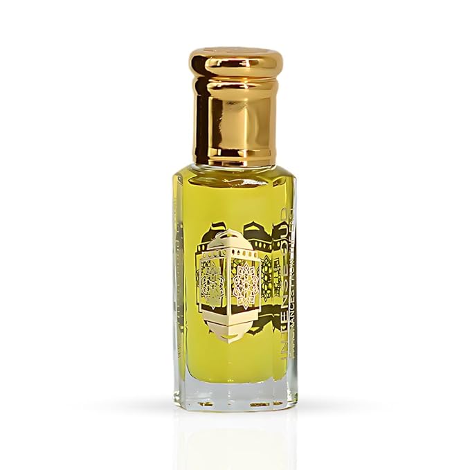 INTENSE OUD Raspberry Musk Long Lasting Arabian Perfume Oils for Women 12ML (0.40 OZ) Fruity & Elegant Fragrance Oil with a Creamy Vanilla Base - Concentrated Perfume Oil in a Luxury Black Gift Box