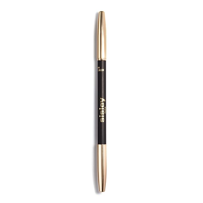 Sisley Paris Phyto-Khol Perfect, 1 Black - Long-Lasting Eyeliner Pencil - Enhances & Intensifies the Eyes - Smudge-Tip Applicator, Made-to-Measure Sharpener - Suitable for Sensitive Eyes