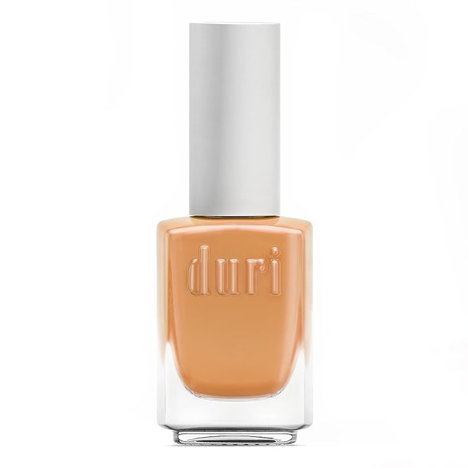 duri Nail Polish, 795 Dear Diary, Burnt Orange with Yellow Undertones, Full Coverage, Glossy Finish, Fast Drying, 0.45 Fl Oz