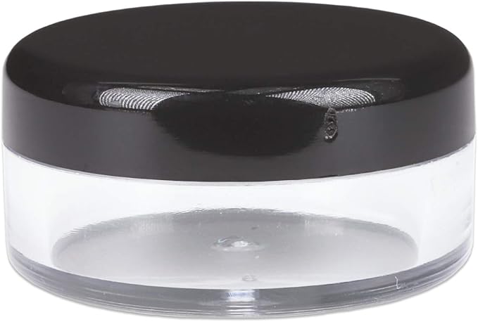 (Quantity: 200 Pieces) Beauticom 5G/5ML Mix Color Jars with RED Lids for Scrubs, Oils, Toner, Salves, Creams, Lotions, Makeup Samples, Lip Balms