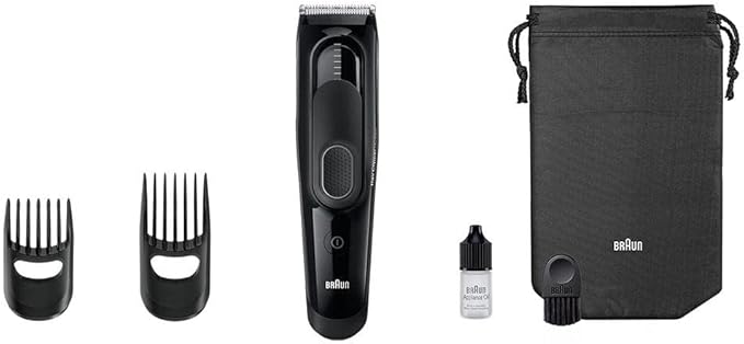 Braun HC5050 Hair Clipper Razor Electric Beard, with 17 Length Settings