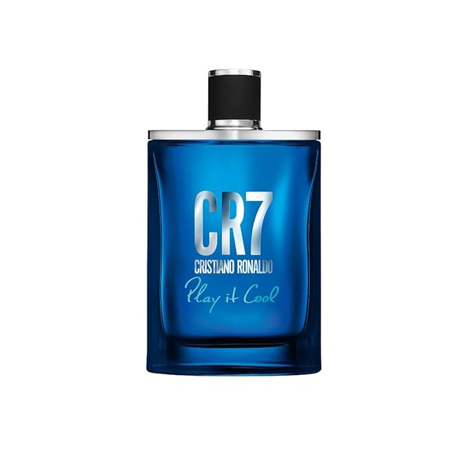 Cristiano Ronaldo CR7 Play It Cool - Blends Bright Citruses And Aromatic Fougere Notes - Masculine Fragrance - 1 Oz EDT Spray