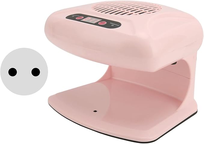 Air Nail Dryer, 300W Nail Fan Blower Dryer Machine with Automatic Sensor Warm and Cool Wind for Both Hands and Feet, Manicure Drying Tool for Regular Nail Polish, Home Salon