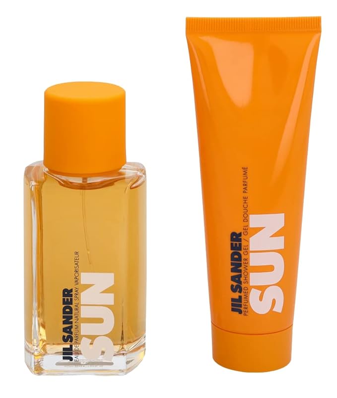 Jil Sander Sun for Women EDP Gift Set - 2.5 oz Eau De Parfum Spray + 2.5 oz Perfumed Shower Gel