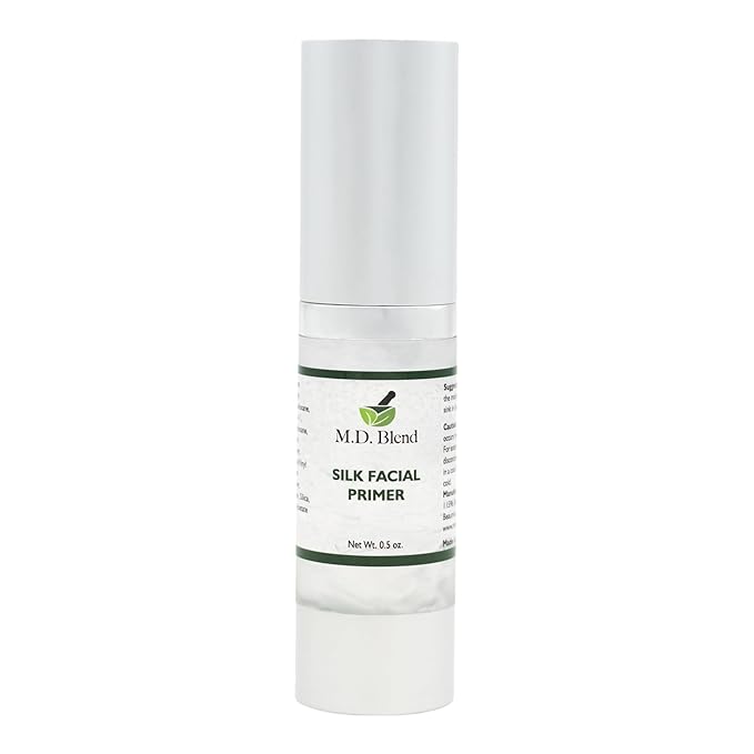 Professional Facial Primer. Hydrating, Pore Minimizing Formula for Flawless Makeup Application. Smooth Face Primer, Suitable for Mature Skin. Wrinkle Filling, Blurring Effect