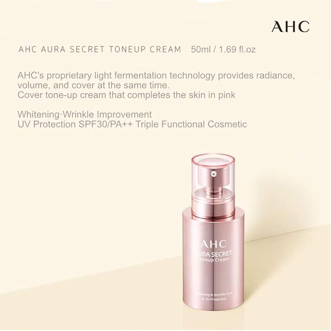 AHC AURA SECRET TONE UP CREAM SPF30 PA++ / AHC TONE UP CREAM