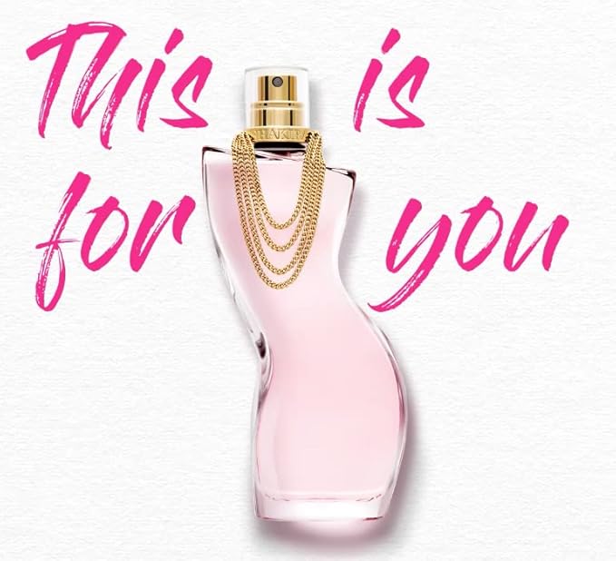 Shakira Perfumes - Dance for Women - Long Lasting - Femenine, Charming and Modern Perfume - Fruity Floral Notes - Ideal for Day Wear - 1.7 Fl Oz