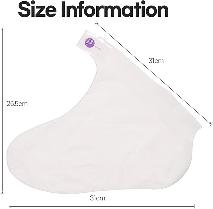 Epielle Moisturizing Foot Masks (Socks 6pk) for Foot Heel to Toe | Foot Cream & Lotion - Sunflower Seed Oil + Avocado Oil + Vitamin E, Mother's Day Gifts, Teacher's Appreciation