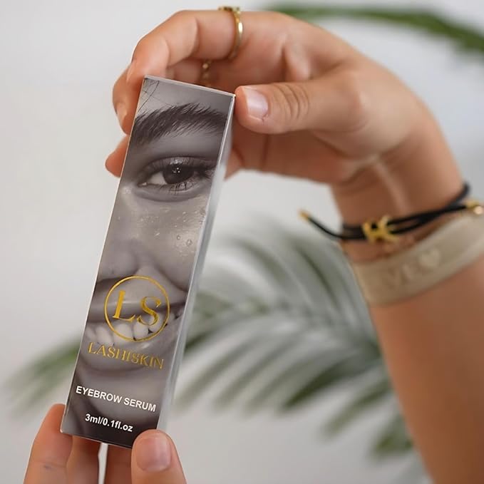 Eyebrow Growth Serum - Enhances Thicker Brows in 2-4 Weeks | For Thin, Patchy & Over-Tweezed Brows - Fast Absorbing | Grows Brows Faster, Longer & Fuller - (3mL)