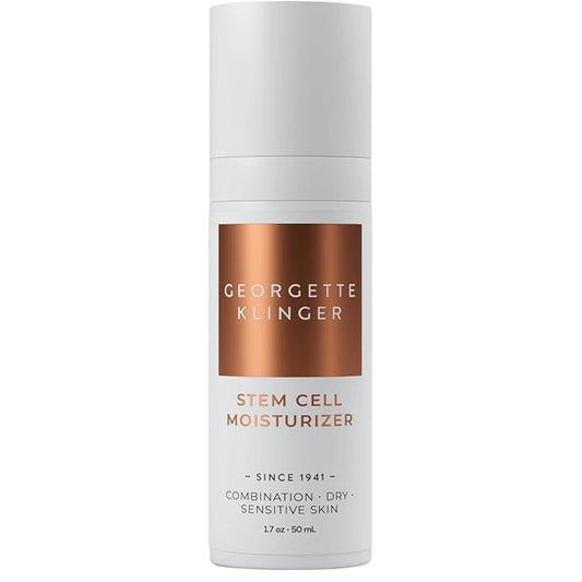 Stem Cell Moisturizer - Anti-Aging Facial Cream with Vitamin E, Hydrates, Boosts Cell Turnover, Improves Skin Elasticity to Visibly Reduce Lines, Dark Spots and Wrinkles - 1.7 oz by Georgette Klinger