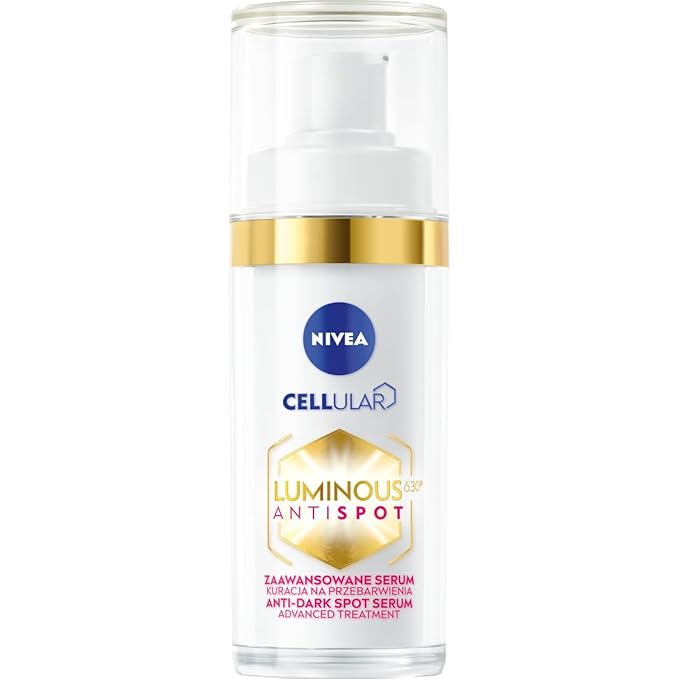 NIVEA Cellular Luminous630 Anti-Pigment Spot Intensive Serum (30 ml), Brightening Serum for an Even & Radiant Complexion, Face Care Against Pigment Spots.