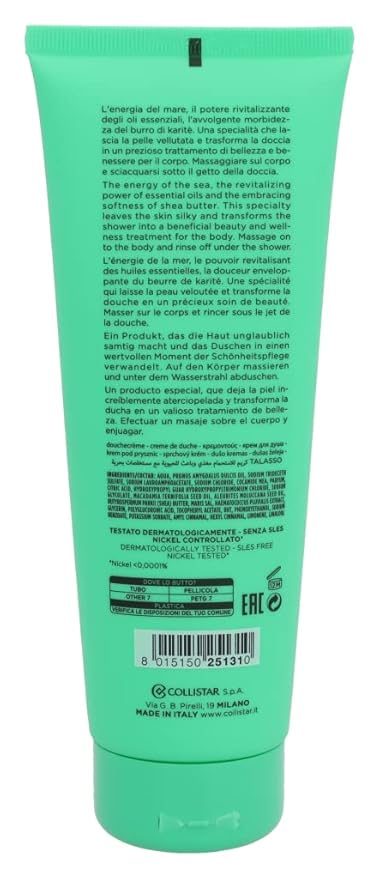 Collistar Talasso Nourishing Revital Shower Cream